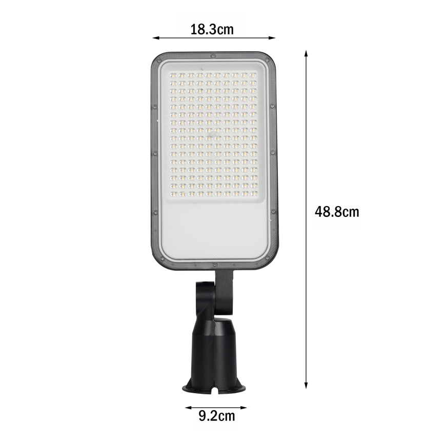 Brilagi - URBANLIGHT LED tänavavalgusti, 100 W, 230 V, must, IP65