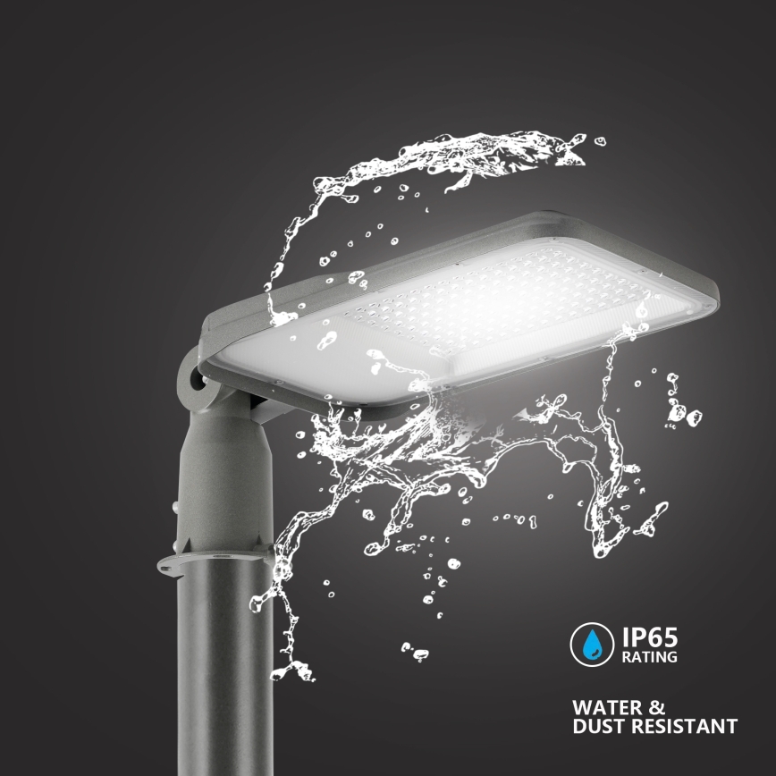 Brilagi - URBANLIGHT LED-tänavavalgusti 100W/230V, hall, IP65