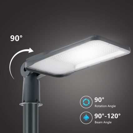 Brilagi - URBANLIGHT LED-tänavavalgusti 200W/230V antratsiit IP65