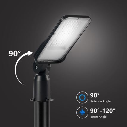 Brilagi - URBANLIGHT tänavavalgusti LED/50W/230V, must, IP65