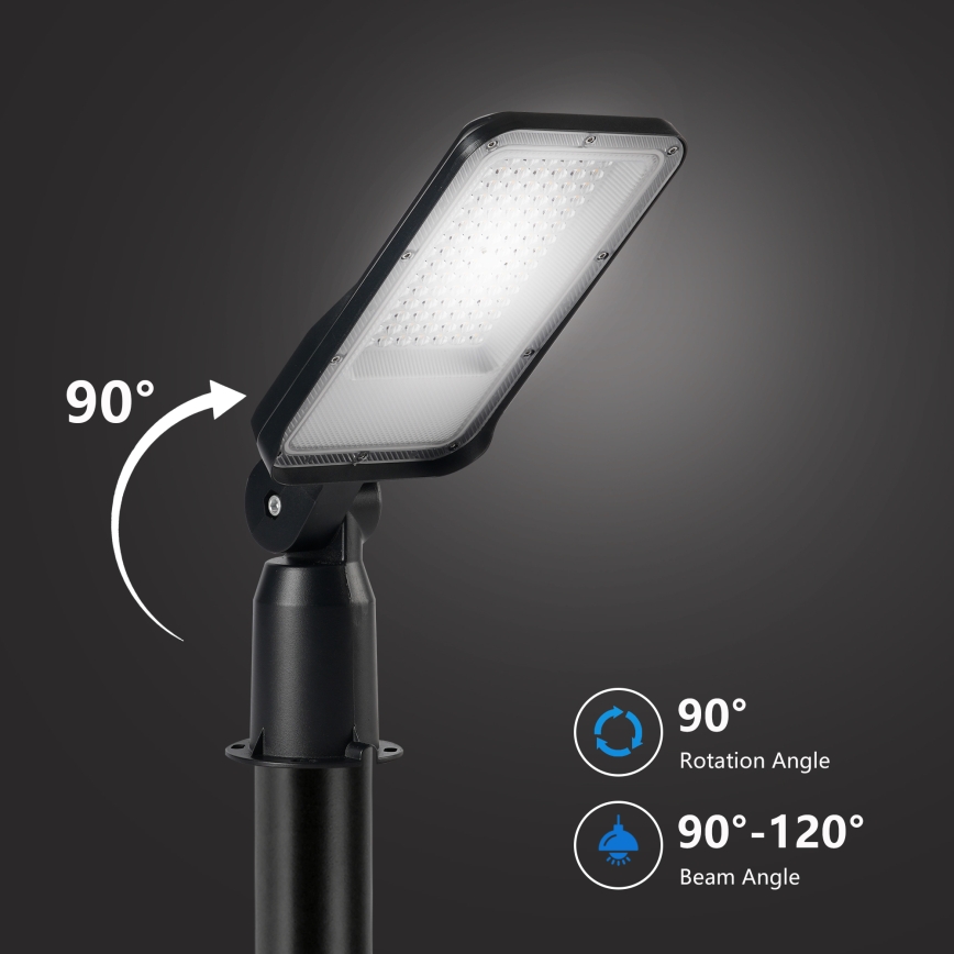 Brilagi - URBANLIGHT tänavavalgusti LED/50W/230V, must, IP65