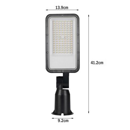 Brilagi - URBANLIGHT tänavavalgusti LED/50W/230V, must, IP65