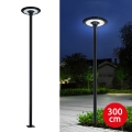 Brilagi - URBANSPARK LED tänavavalgusti koos 3 m postiga LED/60W/230V must IP65
