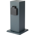 BRILAGI - Väli pistikupesadega torn PILLAR 1Z SCHUKO 230V IP44 antratsiit