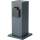 Brilagi - Väli pistikupesadega torn PILLAR 1Z SCHUKO 230V IP44 antratsiit
