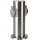 Brilagi - Väli pistikupesadega torn PILLAR 2Z SCHUKO 230V IP44 matt kroom