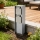 Brilagi - Välipistikupost PILLAR 2× SCHUKO 230V IP44 hõbedane