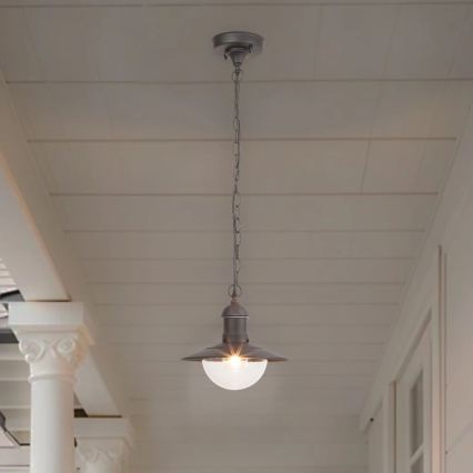 Brilagi - välirippvalgusti MOLDE 1xE27/60W IP44 must