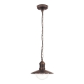 Brilagi - Välirippvalgusti MOLDE 1xE27/60W IP44 pronks/patina