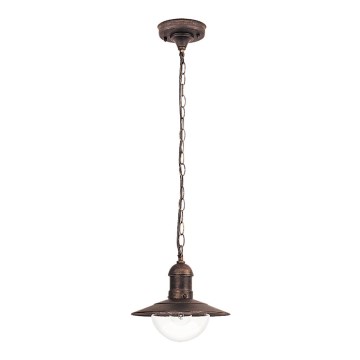Brilagi - Välirippvalgusti MOLDE 1xE27/60W IP44 pronks/patina