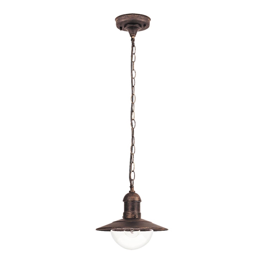 Brilagi - Välirippvalgusti MOLDE 1xE27/60W IP44 pronks/patina