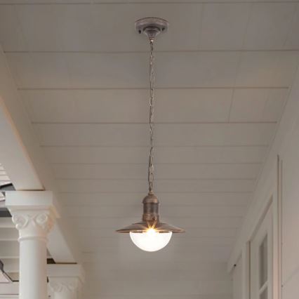 Brilagi - Välirippvalgusti MOLDE 1xE27/60W IP44 pronks/patina