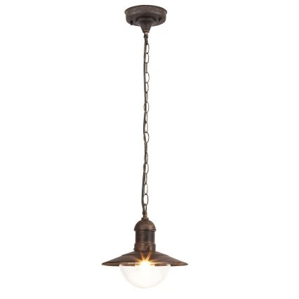 Brilagi - Välirippvalgusti MOLDE 1xE27/60W IP44 pronks/patina