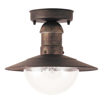 Brilagi - Välislaevalgusti MOLDE 1xE27/60W IP44 pronks/patina