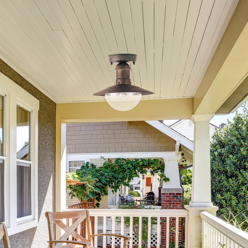 Brilagi - Välislaevalgusti MOLDE 1xE27/60W IP44 pronks/patina