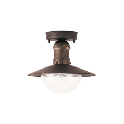 Brilagi - Välislaevalgusti MOLDE 1xE27/60W IP44 pronks/patina