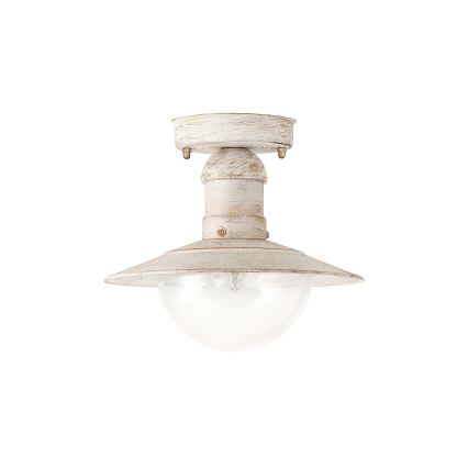 Brilagi - Välislaevalgusti MOLDE 1xE27/60W IP44 valge/patina