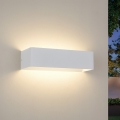 Brilagi - Välisseinale paigaldatav LED-seinalamp DONNANI LED/12W/230V 30 cm valge IP44