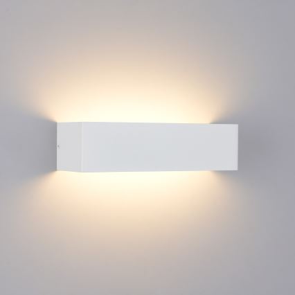 Brilagi - Välisseinale paigaldatav LED-seinalamp DONNANI LED/12W/230V 30 cm valge IP44