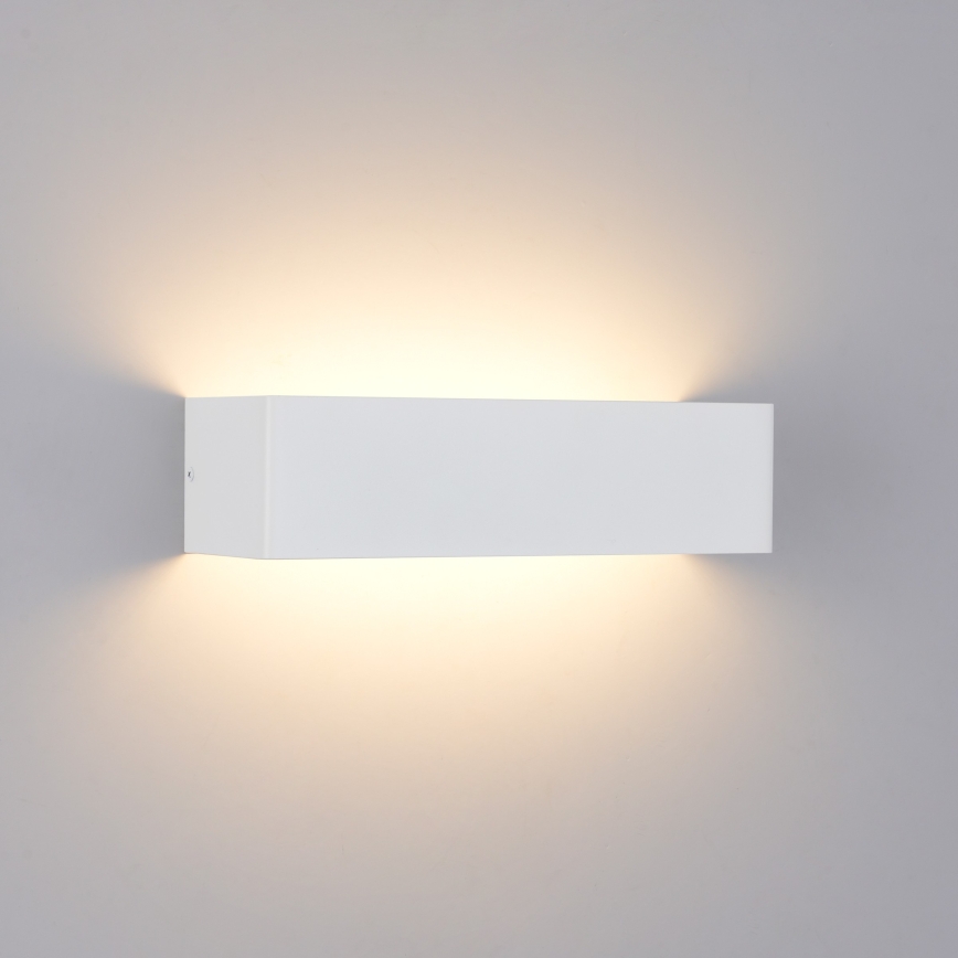 Brilagi - Välisseinale paigaldatav LED-seinalamp DONNANI LED/12W/230V 30 cm valge IP44