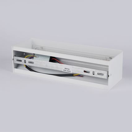 Brilagi - Välisseinale paigaldatav LED-seinalamp DONNANI LED/12W/230V 30 cm valge IP44