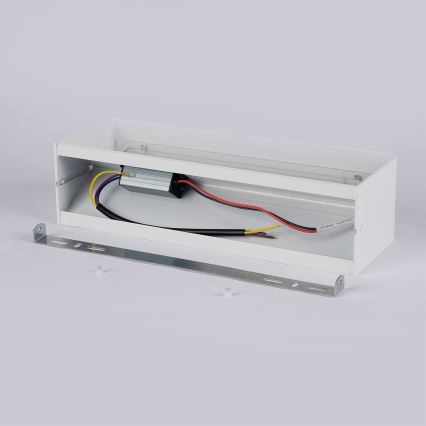 Brilagi - Välisseinale paigaldatav LED-seinalamp DONNANI LED/12W/230V 30 cm valge IP44