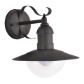 Brilagi - Välisseinale paigaldatav seinavalgusti MOLDE 1xE27/60W/230V IP44 must