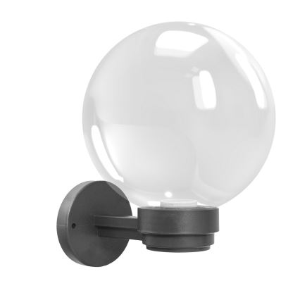 Brilagi - Välisseinavalgusti HARBOR 1xE27/40W/230V IP33 antratsiit/selge