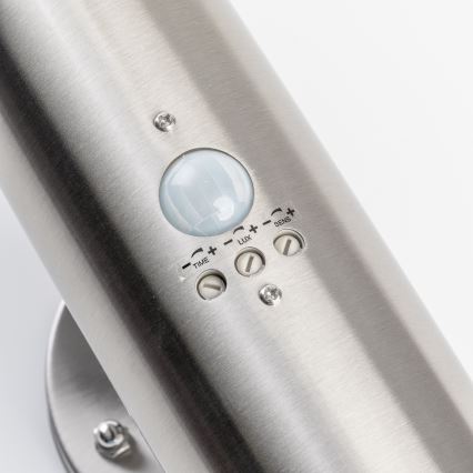 BRILAGI - välisseinavalgusti ELIA anduriga 1xE27/20W/230V IP44 mattkroom