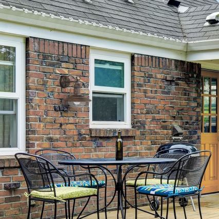 Brilagi - Välisseinavalgusti MOLDE 1xE27/60W/230V IP44 pronks/patina