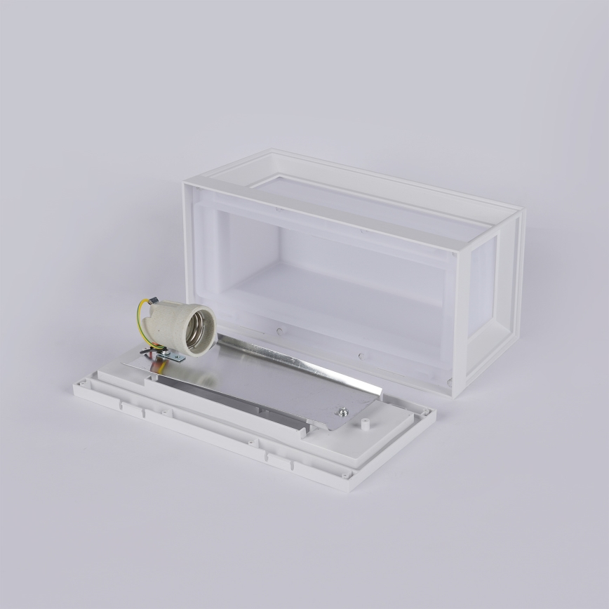 Brilagi - Välisseinavalgusti PARKER 1xE27/60W/230V valge IP44