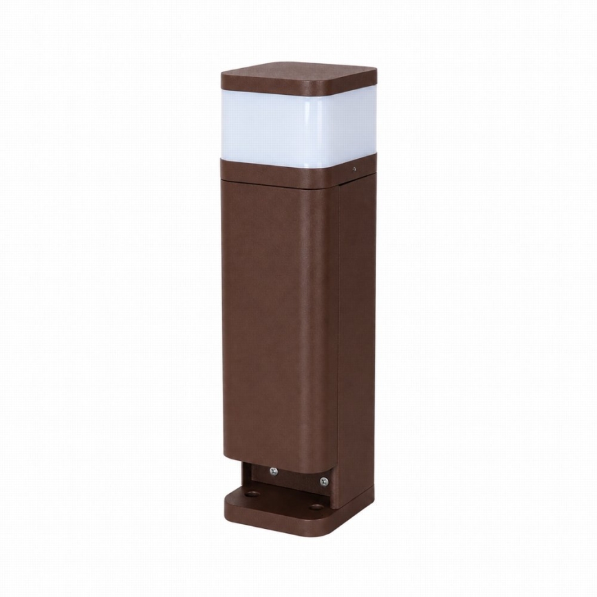 BRILAGI - Välisvalgusti 2 SCHUKO-pistikupesaga PILLAR 1xG9/11W/230V IP44 pruun