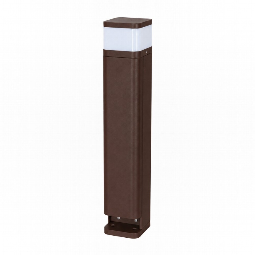 BRILAGI - Välisvalgusti 2 SCHUKO-pistikupesaga PILLAR 1xG9/11W/230V IP44 pruun