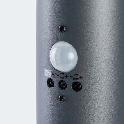 BRILAGI - Välisvalgusti liikumisanduriga ELIA 1xE27/20W/230V IP44 100 cm antratsiit