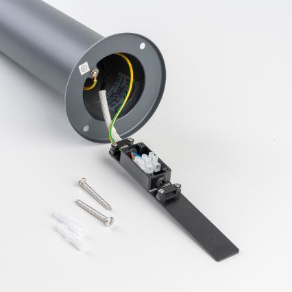 BRILAGI - Välisvalgusti liikumisanduriga ELIA 1xE27/20W/230V IP44 100 cm antratsiit