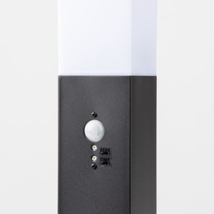BRILAGI - Välisvalgusti anduriga NOVA 1xE27/15W/230V 40 cm IP44 must