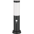 Brilagi - välisvalgusti liikumisanduriga 1xE27/15W/230V 40 cm IP44 must