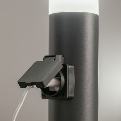 BRILAGI - Välisvalgusti pistikupesaga ELIA 1xE27/20W/230V IP44 50 cm antratsiit