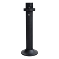 BRILAGI - Välisvalgusti post liikumis- ja hämarussensoriga HARBOR 1xE27/40W/230V 50 cm IP33 must