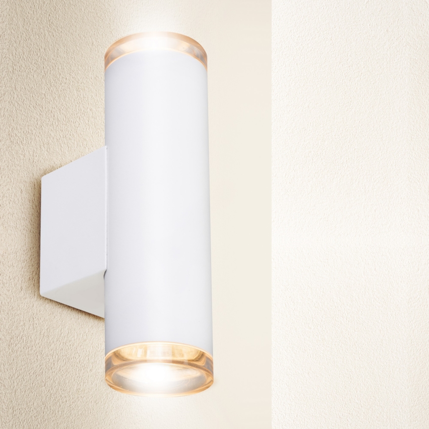 Brilagi - Vannitoa kohtvalgusti seinale SELE AQUA 4xGU10/30W/230V IP44 valge