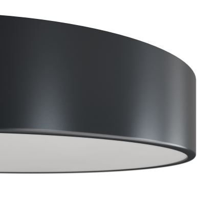 Brilagi - Vannitoa laevalgusti liikumis- ja hämarusanduriga CLARE 2xE27/24W/230V läbimõõt 30 cm antratsiit IP54