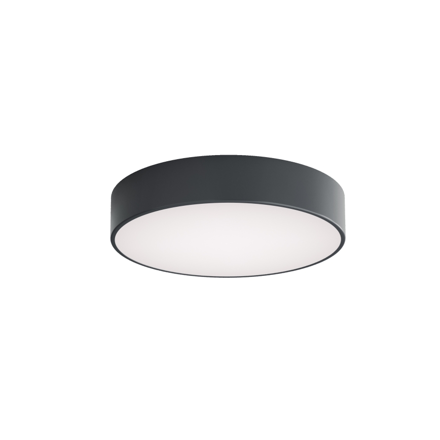 Brilagi - Vannitoa laevalgusti liikumis- ja hämarussensoriga CLARE 3xE27/24W/230V läbimõõt 40 cm antratsiit IP54