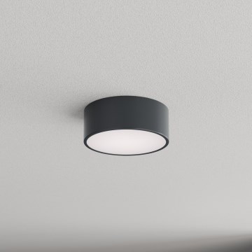 Brilagi - vannitoa laelamp CLARE liikumis- ja hämarusanduriga, 1x E27/24W/230V, läbimõõt 20 cm, antratsiit, IP54