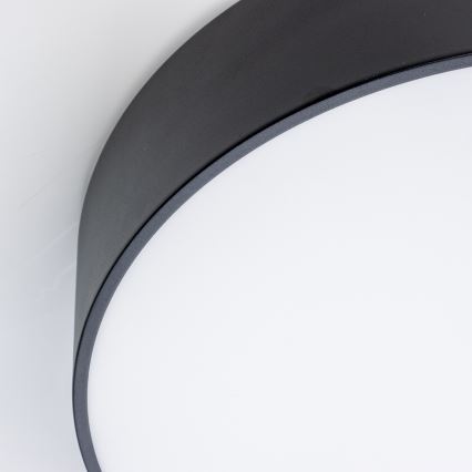 Brilagi - Vannitoa laelamp POOL 4xE27/15W/230V läbimõõt 50 cm IP54 must