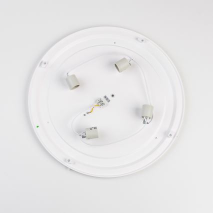 Brilagi - Vannitoa laelamp POOL 4xE27/15W/230V läbimõõt 50 cm IP54 must