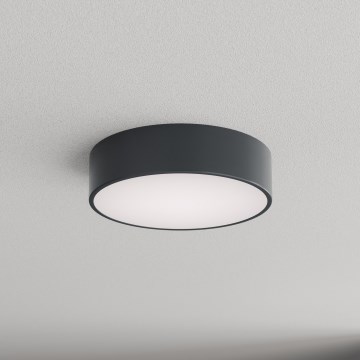Brilagi - Vannitoa laevalgusti liikumis- ja hämarusanduriga CLARE 2xE27/24W/230V läbimõõt 30 cm antratsiit IP54