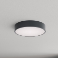 Brilagi - Vannitoa laevalgusti liikumis- ja hämarussensoriga CLARE 3xE27/24W/230V läbimõõt 40 cm antratsiit IP54