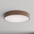 Brilagi - vannitoa laevalgusti liikumis- ja hämarussensoriga CLARE 4xE27/24W/230V Ø 50 cm pruun IP54