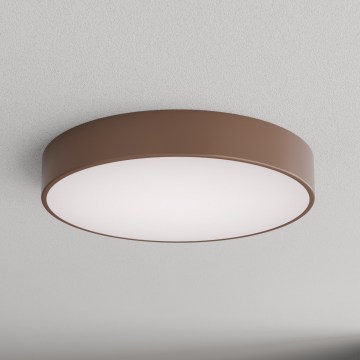 Brilagi - vannitoa laevalgusti liikumis- ja hämarussensoriga CLARE 4xE27/24W/230V Ø 50 cm pruun IP54