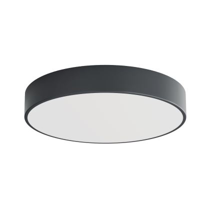 Brilagi - Vannitoa laelamp liikumis- ja hämarussensoriga CLARE 4xE27/24W/230V läbimõõt 50 cm antratsiit IP54